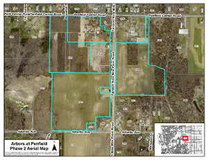 2022-09-TheArbors Aerial Map